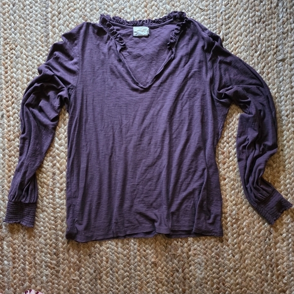 Nation LTD | Sasha Peasant Tee Pima Cotton L - Picture 2 of 13